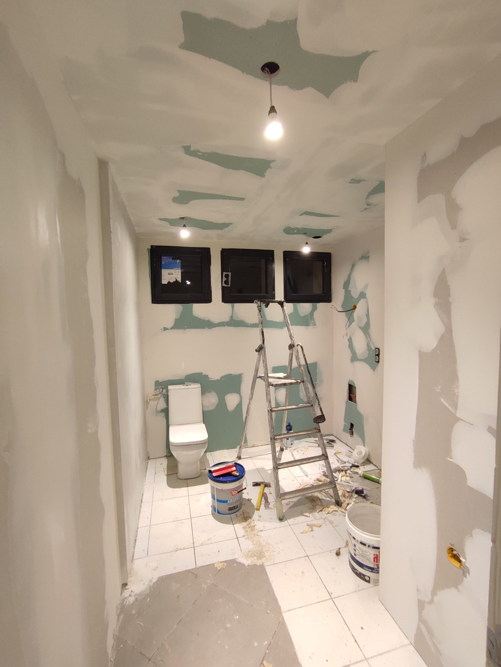 Salle de bain clé en main réalisée à Montret par Entreprise Guyon